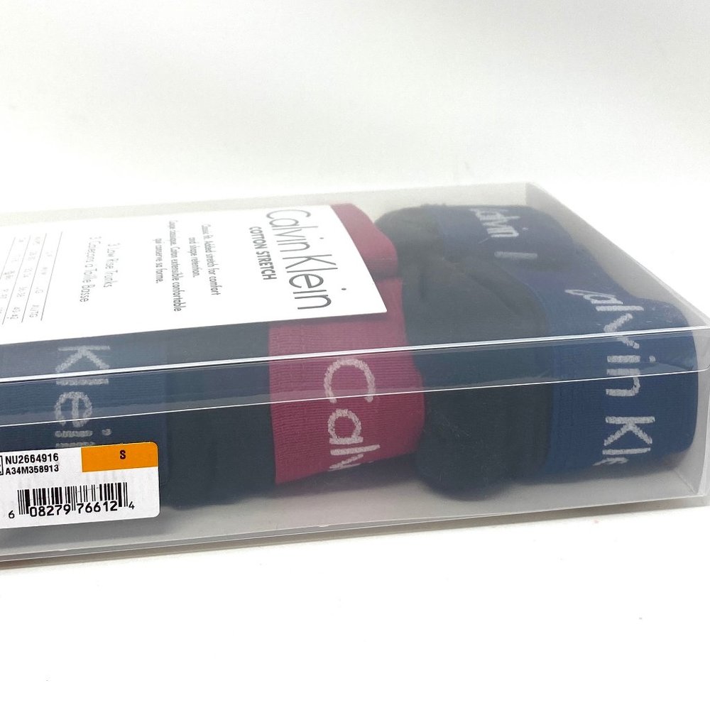 💖MEGA SALE💖Calvin Klein Men 3 Pack Soft Cotton Stretch Trunk Black NU2664916 - Picture 8 of 8